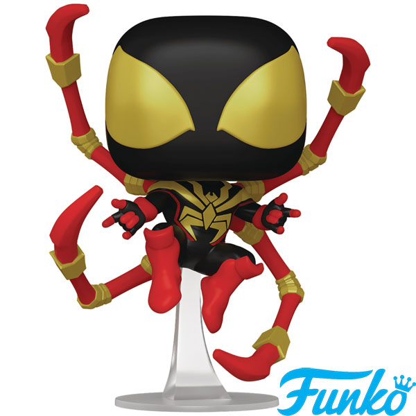 Funko POP #1448 Marvel Spider-Man Comics Miles Morales Iron Spider Figure